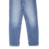 LEE Womens Jeans Blue Regular Mom Stone Wash W26 L31