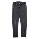 LEVI'S 510 Jeans Mens Grey Slim Skinny Stone Wash W30 L29