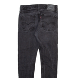 LEVI'S 510 Jeans Mens Grey Slim Skinny Stone Wash W30 L29