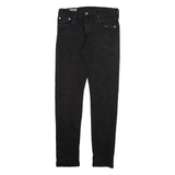 LEVI'S 512 BIG E Jeans Mens Black Slim Tapered W30 L32