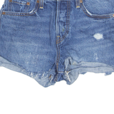 LEVI'S Cut Off Womens Denim Shorts Blue XS W26