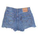 LEVI'S Cut Off Womens Denim Shorts Blue XS W26