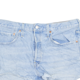 LEVI'S Cut Off 501 Womens Denim Shorts Blue M W32