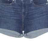 LEVI'S Turn Up Womens Denim Shorts Blue S W27