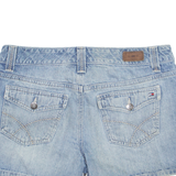 TOMMY HILFIGER Womens Denim Shorts Blue UK 10 W31