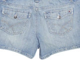 TOMMY HILFIGER Womens Denim Shorts Blue UK 10 W31