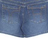 TOMMY HILFIGER Womens Denim Shorts Blue UK 10 W32