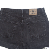 WRANGLER Cut Off Womens Denim Shorts Black M W32