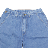 WRANGLER Chino Style Womens Denim Shorts Blue M W30