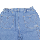 WRANGLER Chino Style Womens Denim Shorts Blue M W30