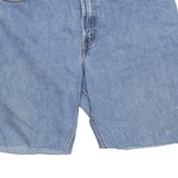 LEVI'S Cut Off 550 Womens Denim Shorts Blue M W32