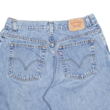 LEVI'S Cut Off 550 Womens Denim Shorts Blue M W32