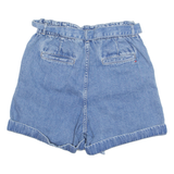 TOMMY HILFIGER Turn Up Womens Denim Shorts Blue XXS W27