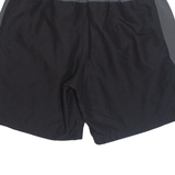 NIKE Mesh Lined Mens Swimming Shorts Black Relaxed XL W30