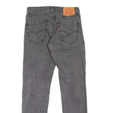LEVI'S 511 Jeans Mens Grey Slim Straight W31 L32
