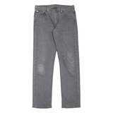 LEVI'S 502 Jeans Mens Grey Regular Tapered W30 L32