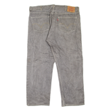 LEVI'S 501 Jeans Mens Grey Regular Straight W39 L27