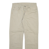 LEVI'S 514 Mens Trousers Beige Slim Straight W32 L32
