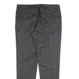 TED BAKER Chino Mens Trousers Black Slim Tapered W26 L32