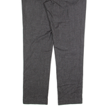 TED BAKER Chino Mens Trousers Black Slim Tapered W26 L32