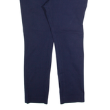 LAUREN RALPH LAUREN Womens Trousers Blue Slim Tapered W36 L30