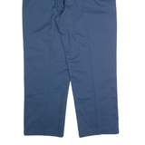 DICKIES Workwear Mens Trousers Blue Regular Straight W40 L30