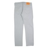 LEVI'S 511 Mens Trousers Grey Slim Straight W31 L30