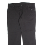 DICKIES Workwear Mens Trousers Black Regular Straight W42 L32