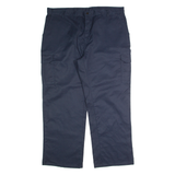 Workwear Mens Trousers Blue Regular Straight W42 L30