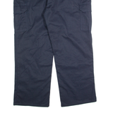 Workwear Mens Trousers Blue Regular Straight W42 L30