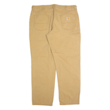 CARHARTT Workwear Mens Trousers Beige Relaxed Straight W40 L32
