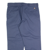 DICKIES 874 Workwear Mens Trousers Blue Relaxed Straight W40 L28