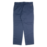 DICKIES 874 Workwear Mens Trousers Blue Regular Straight W40 L32