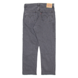 LEVI'S 501 Jeans Womens Grey Regular Straight W29 L26