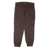 LEVI'S Mens Trousers Brown Regular Tapered W32 L27