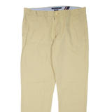 TOMMY HILFIGER Mens Trousers Beige Regular Tapered W36 L32