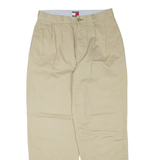 TOMMY HILFIGER Mens Trousers Beige Regular Tapered W28 L27