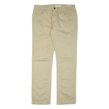 VANS Womens Trousers Beige Regular Straight W32 L32