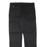 WRANGLER Workwear Mens Trousers Black Regular Straight W36 L34