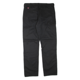 WRANGLER Workwear Mens Trousers Black Regular Straight W36 L34