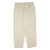TOMMY HILFIGER Mens Trousers Beige Regular Tapered W36 L32
