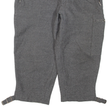 Womens Trousers Grey Regular Tapered Wool W34 L22