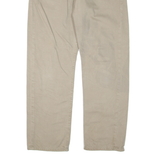 LEVI'S Mens Trousers Brown Regular Straight W36 L30