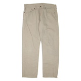 LEVI'S Mens Trousers Brown Regular Straight W36 L30