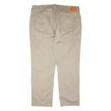 LEVI'S Mens Trousers Beige Regular Tapered W40 L32