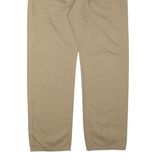 LEVI'S Womens Trousers Beige Regular Straight W38 L32