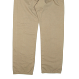 LEVI'S Womens Trousers Beige Regular Straight W38 L32