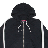 TOMMY HILFIGER Womens Black Hoodie Full Zip XL