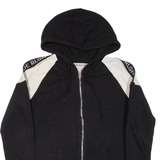 TRUE RELIGION Womens Black Hoodie Full Zip M
