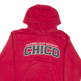 CHAMPION California State University Chico Mens Red Hoodie USA M